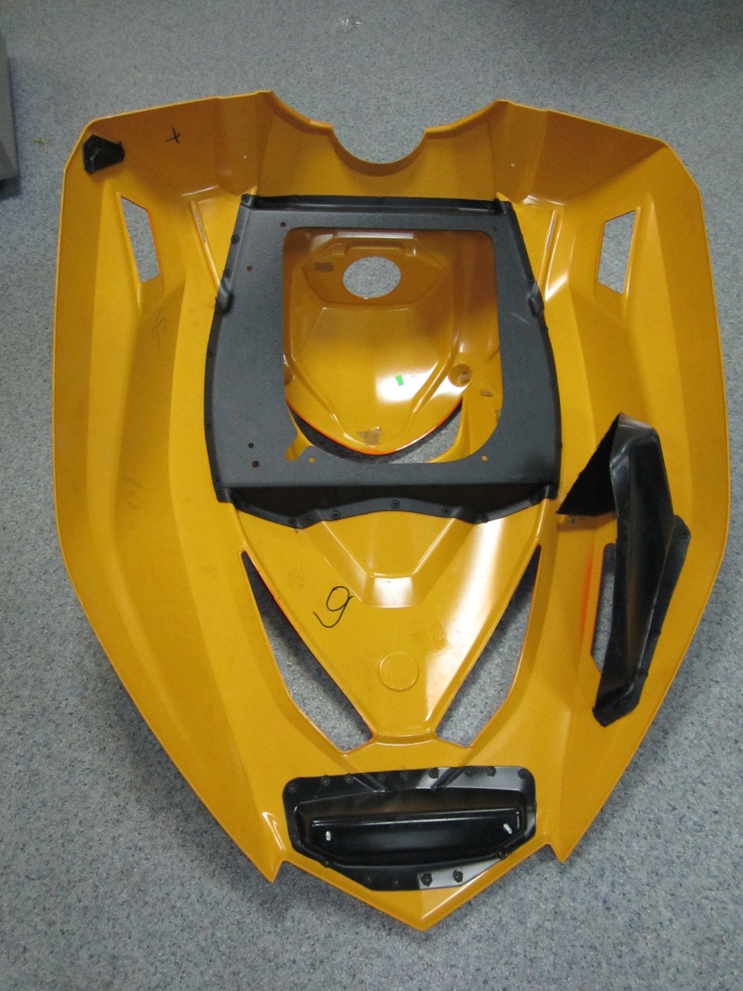 Капот сварной /Тайга Patrul 550 SWT RM (черный)