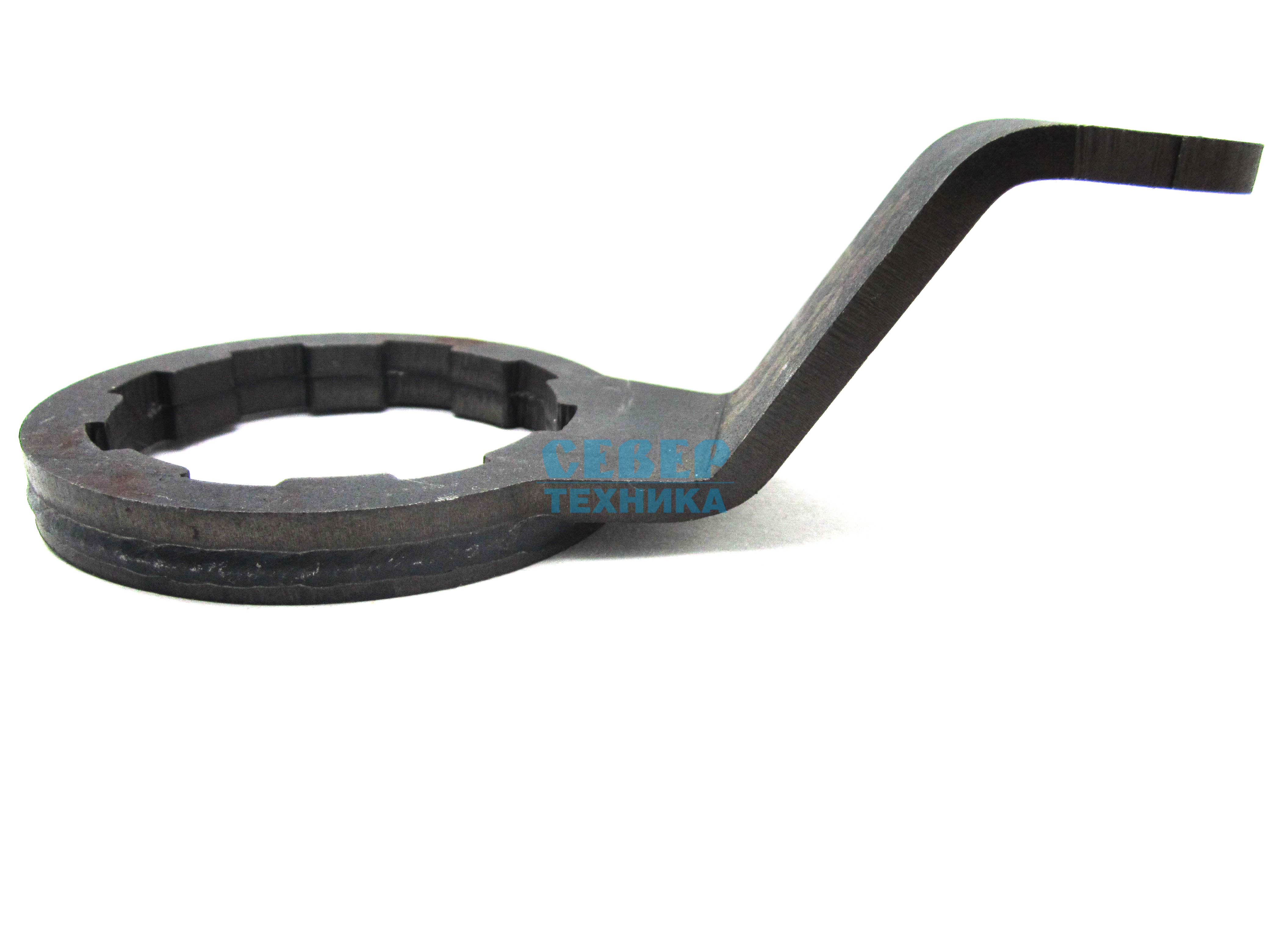 Рычаг лыжи поворотный (угол=45) /Тайга Патруль, Барс (шайба снизу)