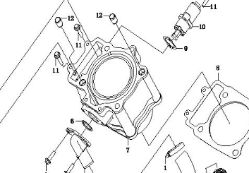 Натяжитель цепи привода распредвала ATV /СМК 188/625-X6
