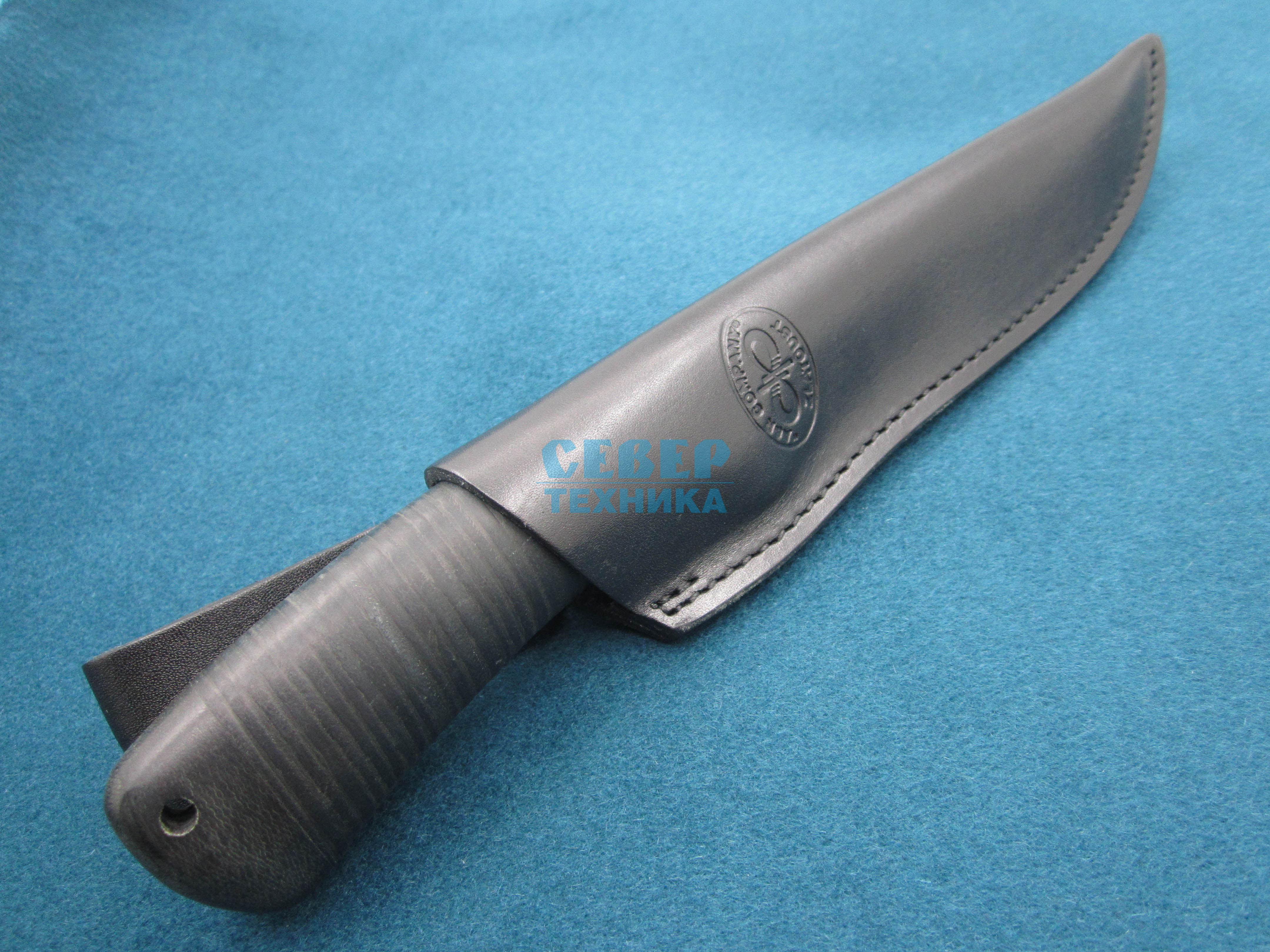 Нож "Лиса" кожа, 95х18 /Златоуст