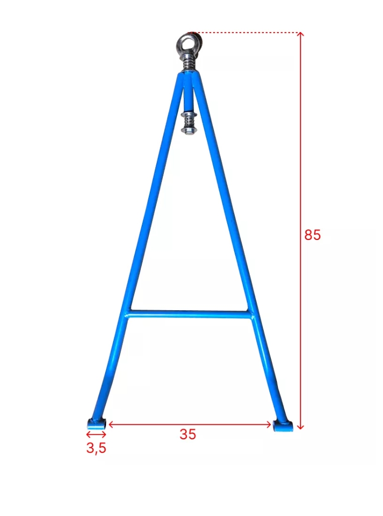 Сани-волокуши 1800 /с отбойником и дышлом (ЦентрПласт)