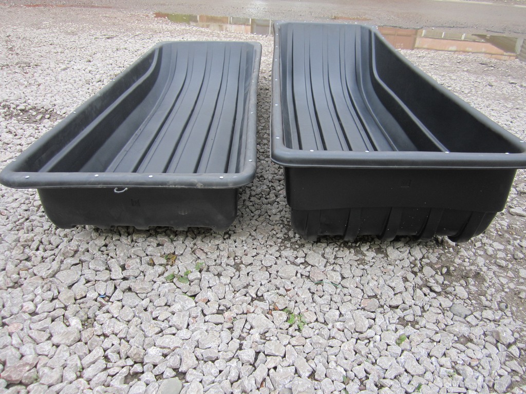 Сани-волокуши 2750 /высокие, с дышлом (ЦентрПласт)