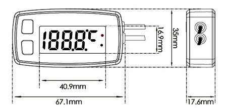 Индикатор температуры двигателя (под 2-е свечи) фото 5
