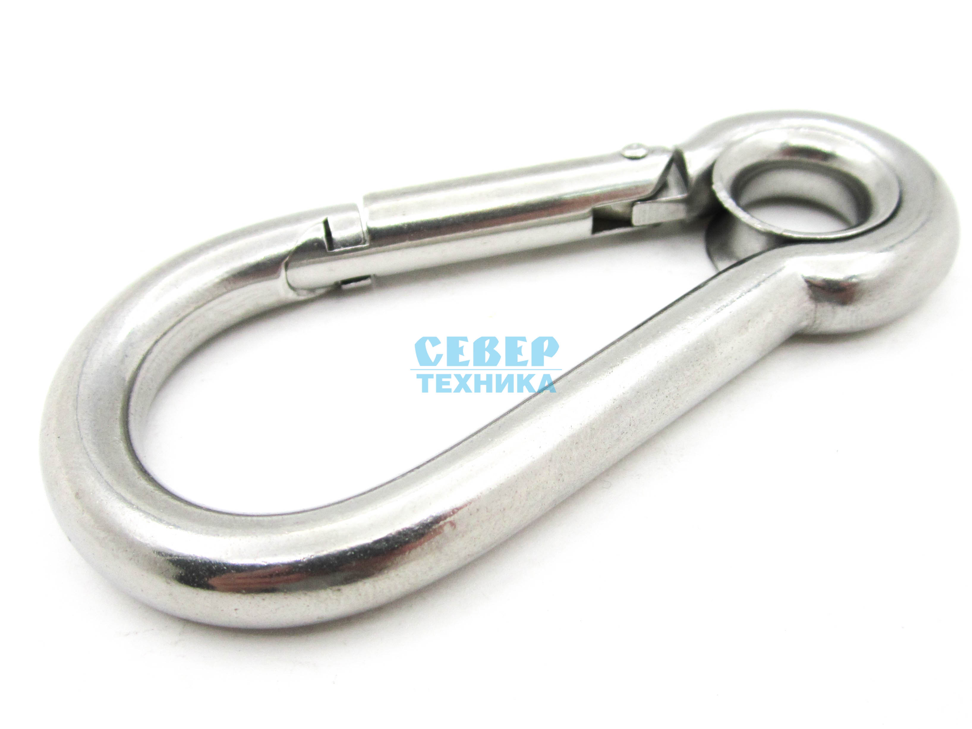 Гак-карабин с проушиной