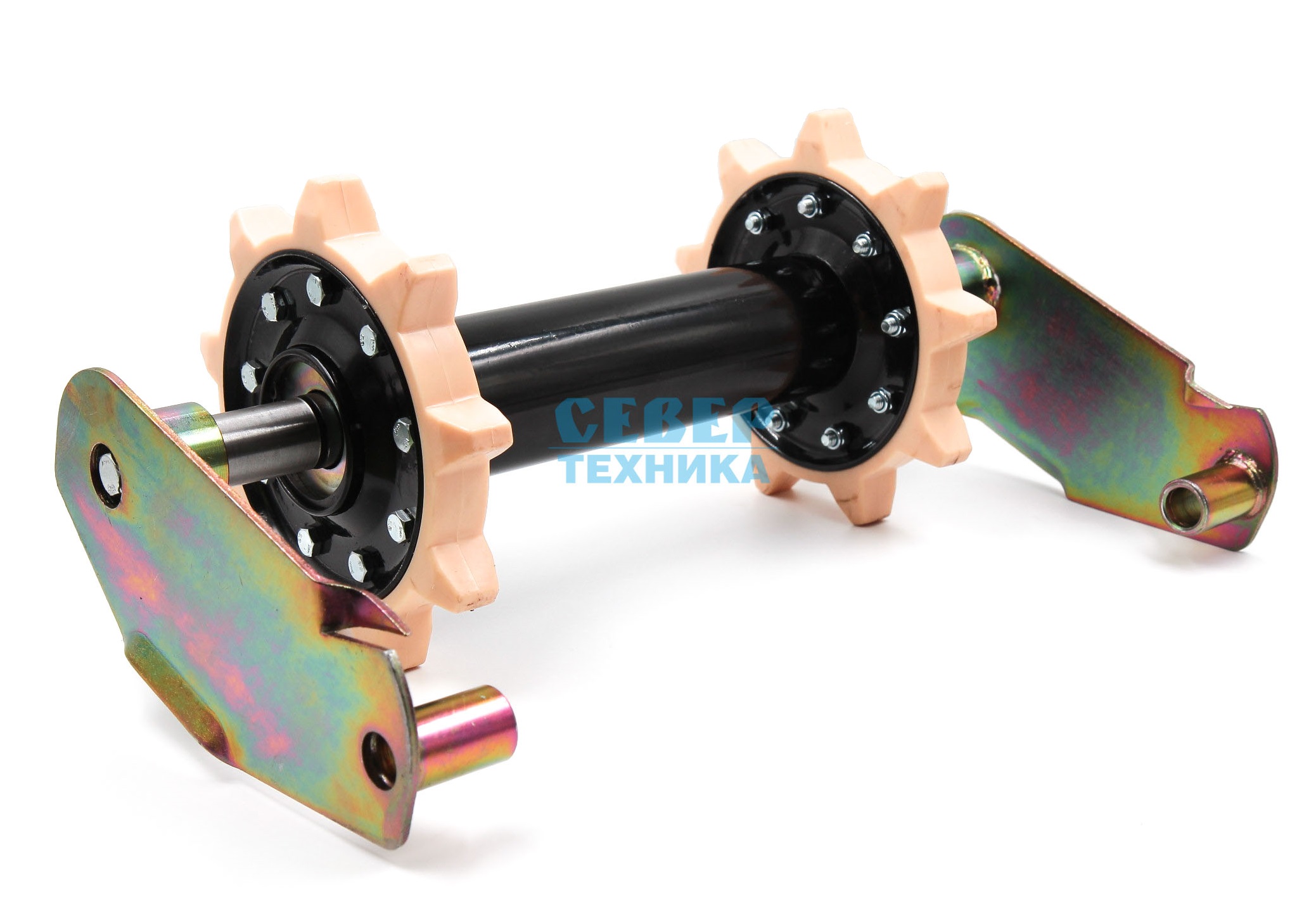 Вал ведомый в сборе /Буран (новая модель, толстый  вал)