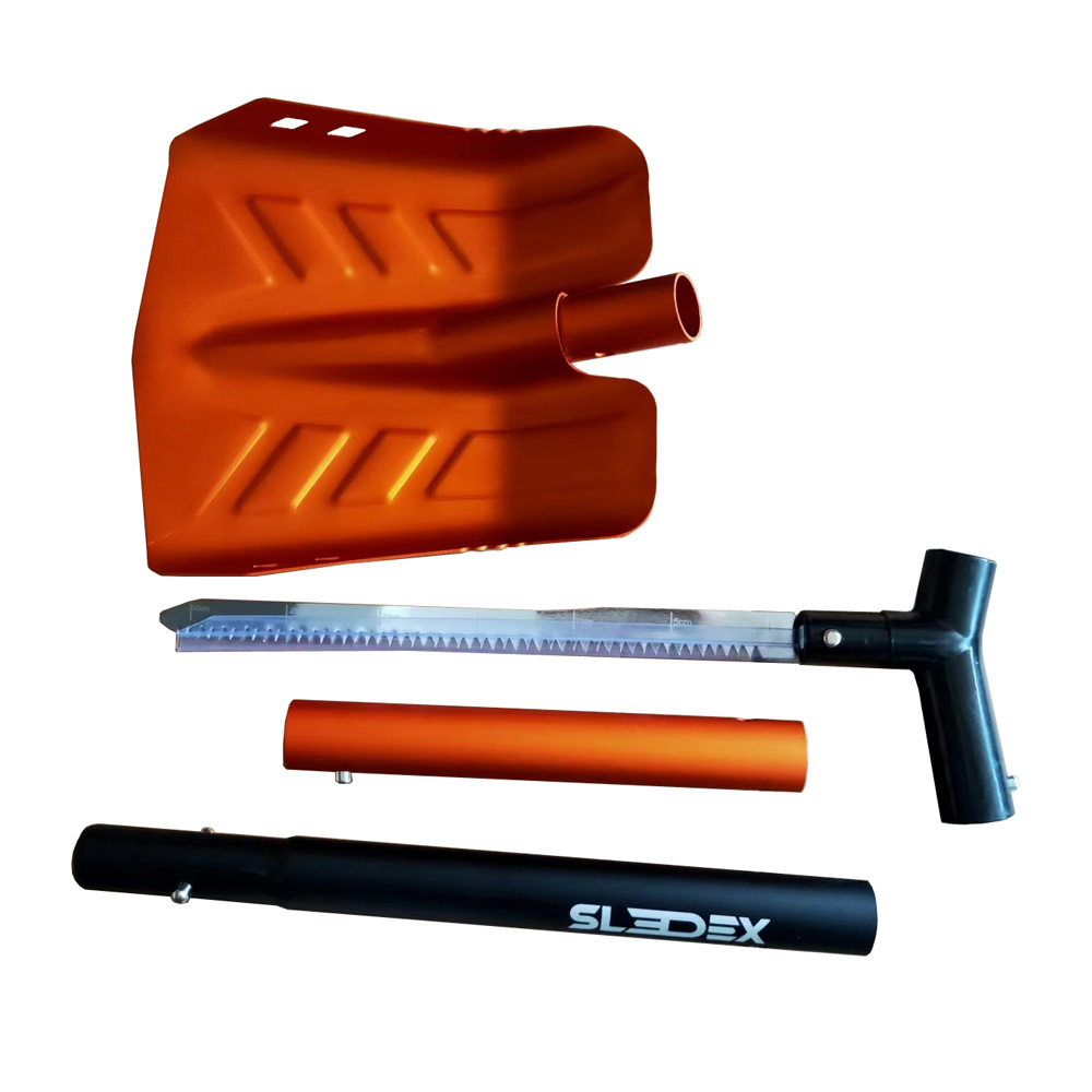 Лопата складная универсальная с пилой Sledex