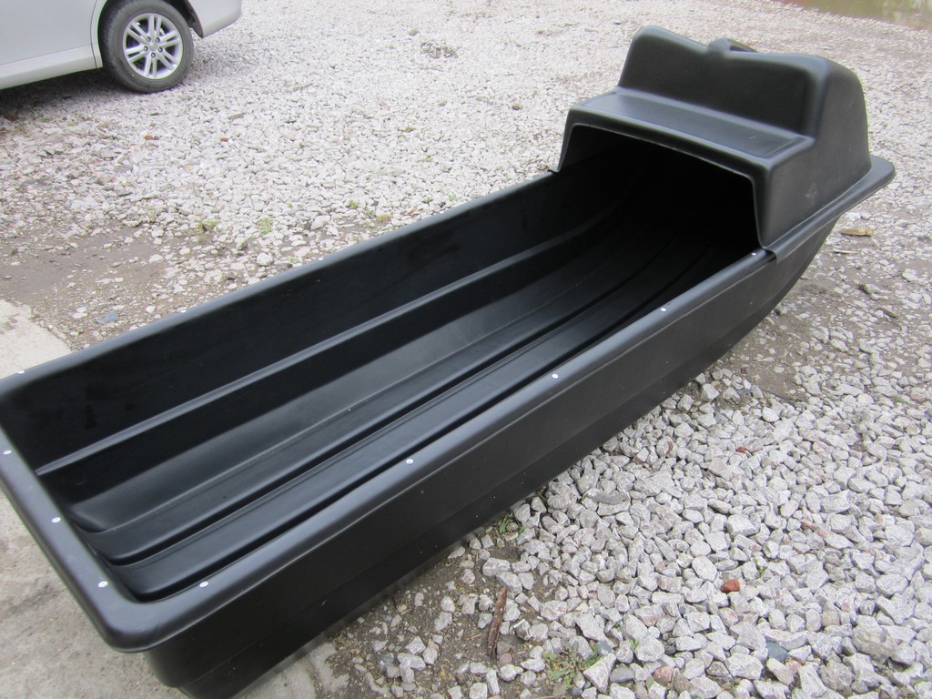 Сани-волокуши 2750 /высокие, с дышлом (ЦентрПласт)