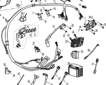 Катушка зажигания ATV /СФ 500/X5 