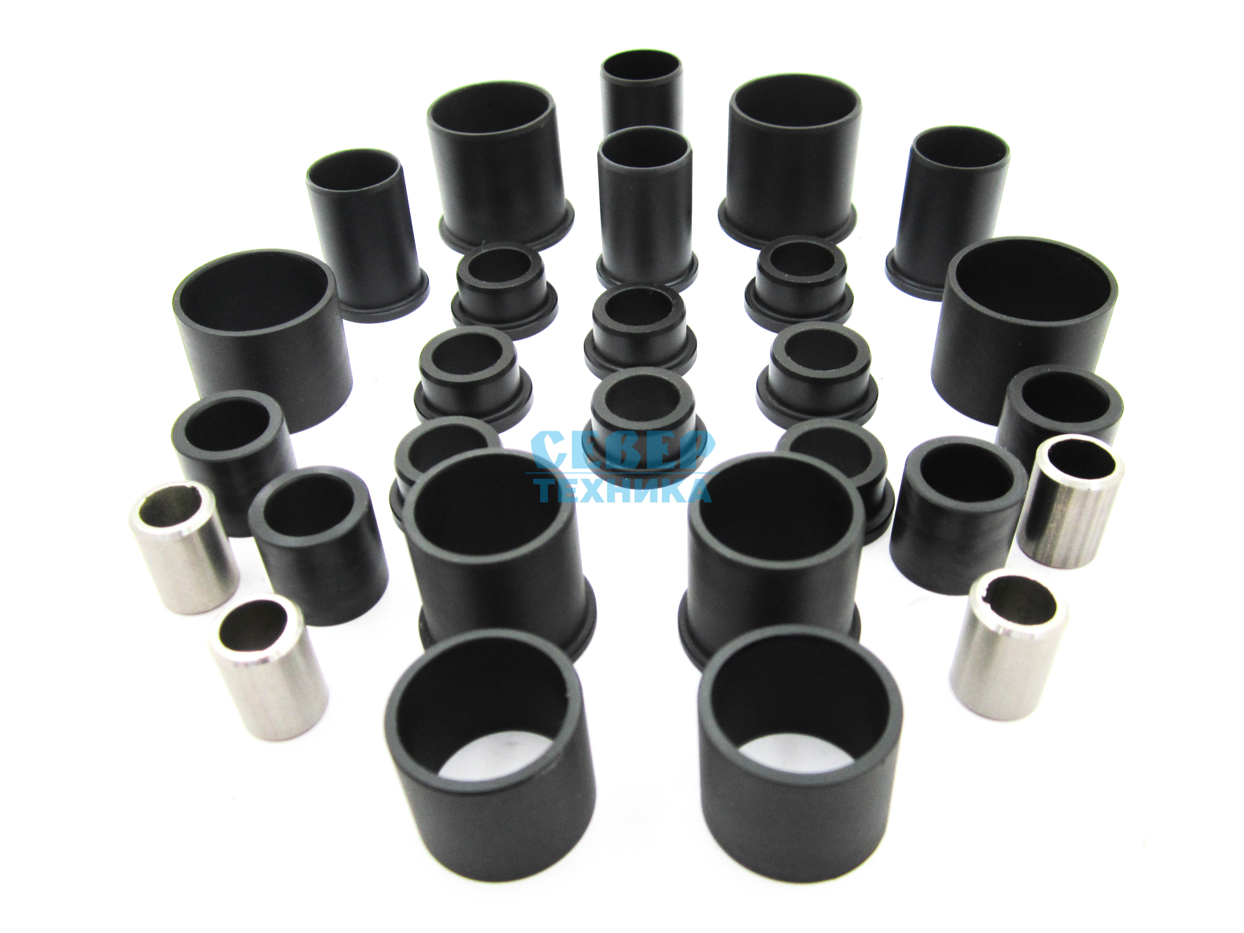 Втулки задней подвески к-т /Yamaha VK540-III (капролон)