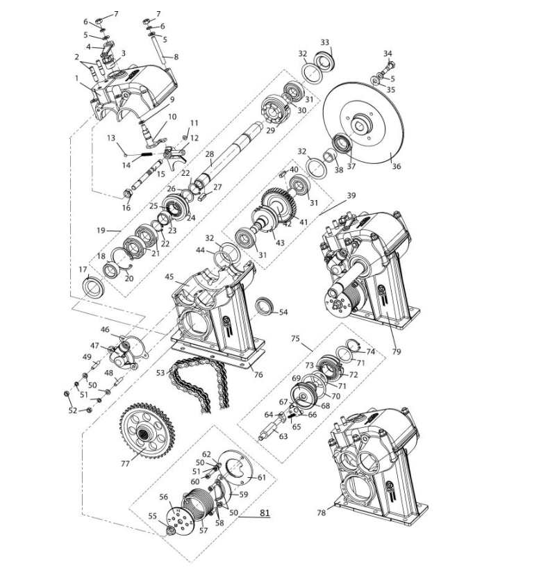 Шестерня вала з/хода КП /Буран