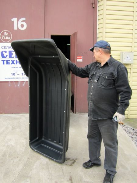 Сани-волокуши (1450 мм) с пр.устр. с отбойником (СПб)