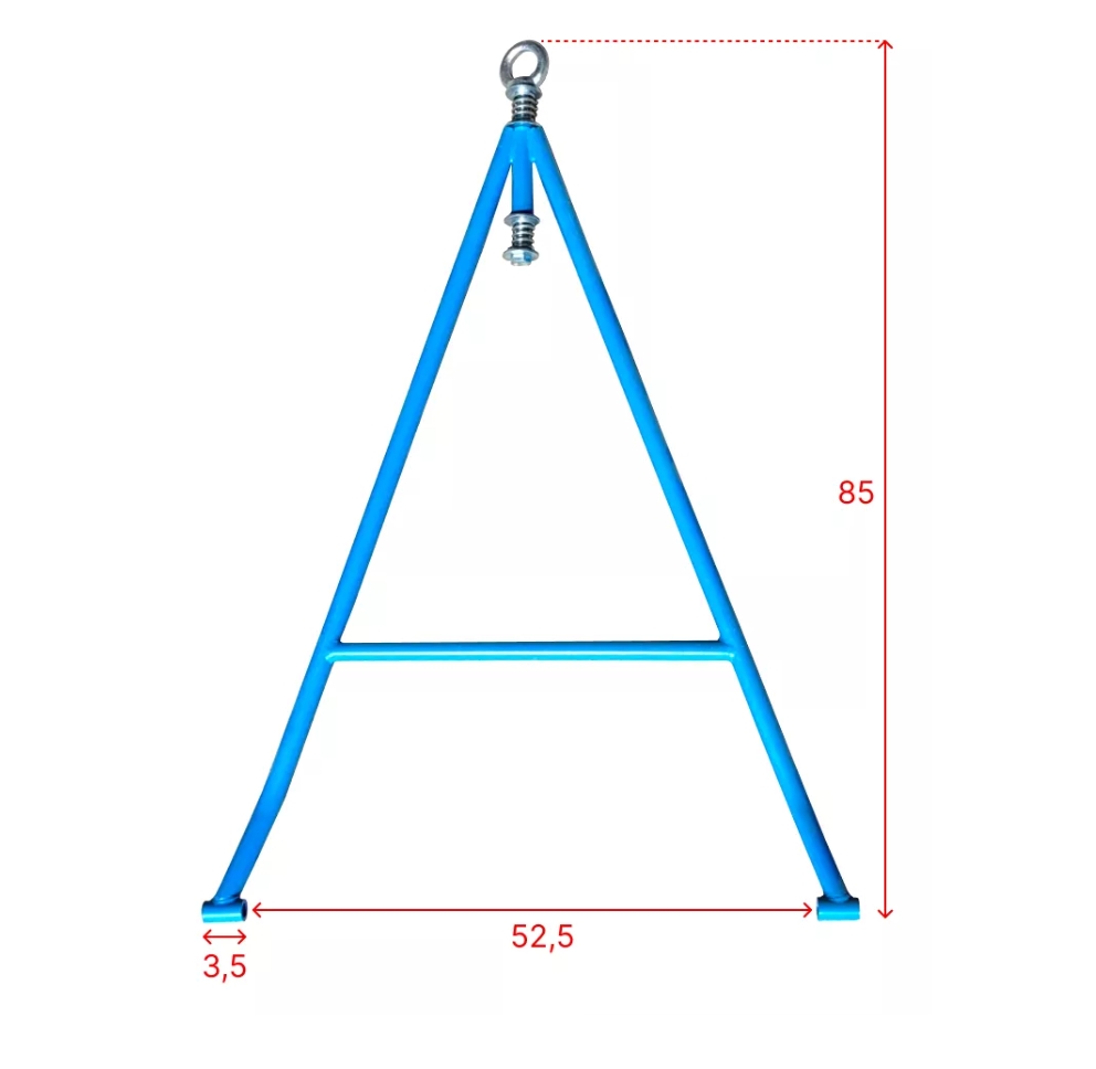 Сани-волокуши 2750 /высокие, с дышлом (ЦентрПласт)
