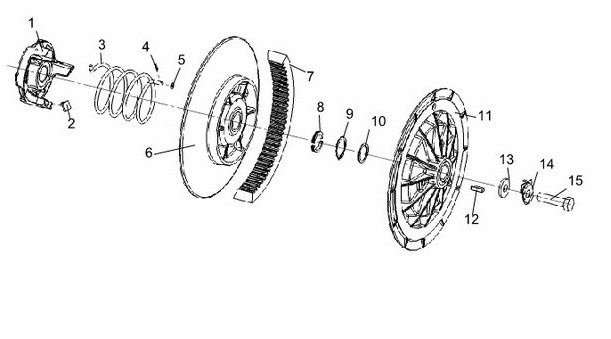 Болт М12х1,5Х50 трансмиссии /Буран RM