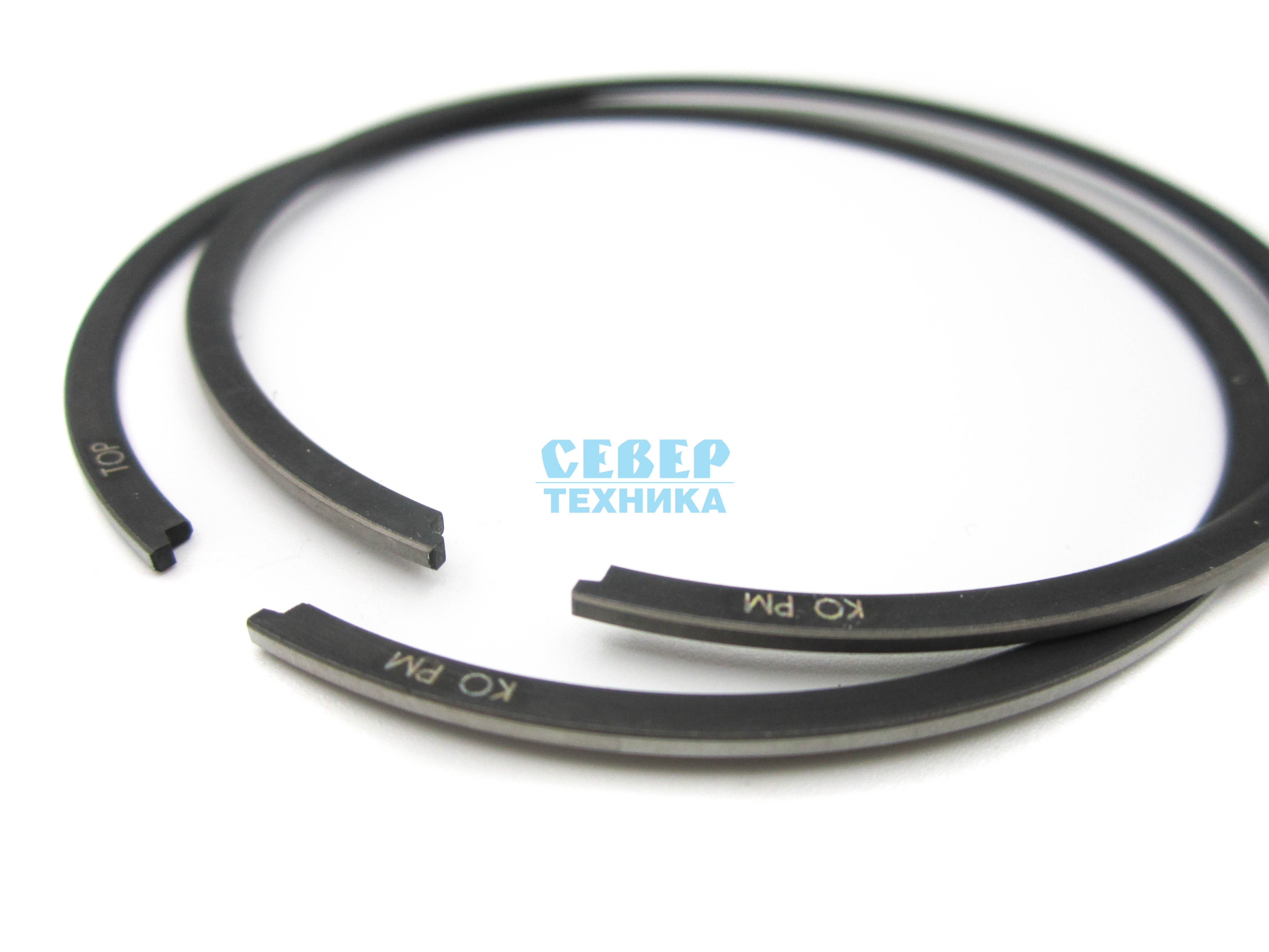 Кольцо поршневое /Тайга 550-551 (к-т, 2 шт верх/ниж) RM Чехия