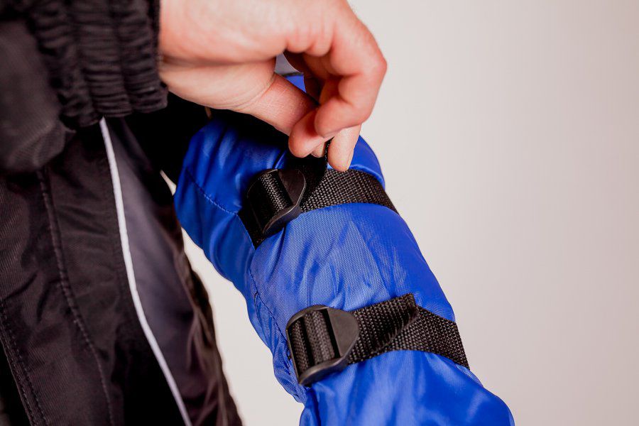 Рукавицы снегоходные (удлиненные)