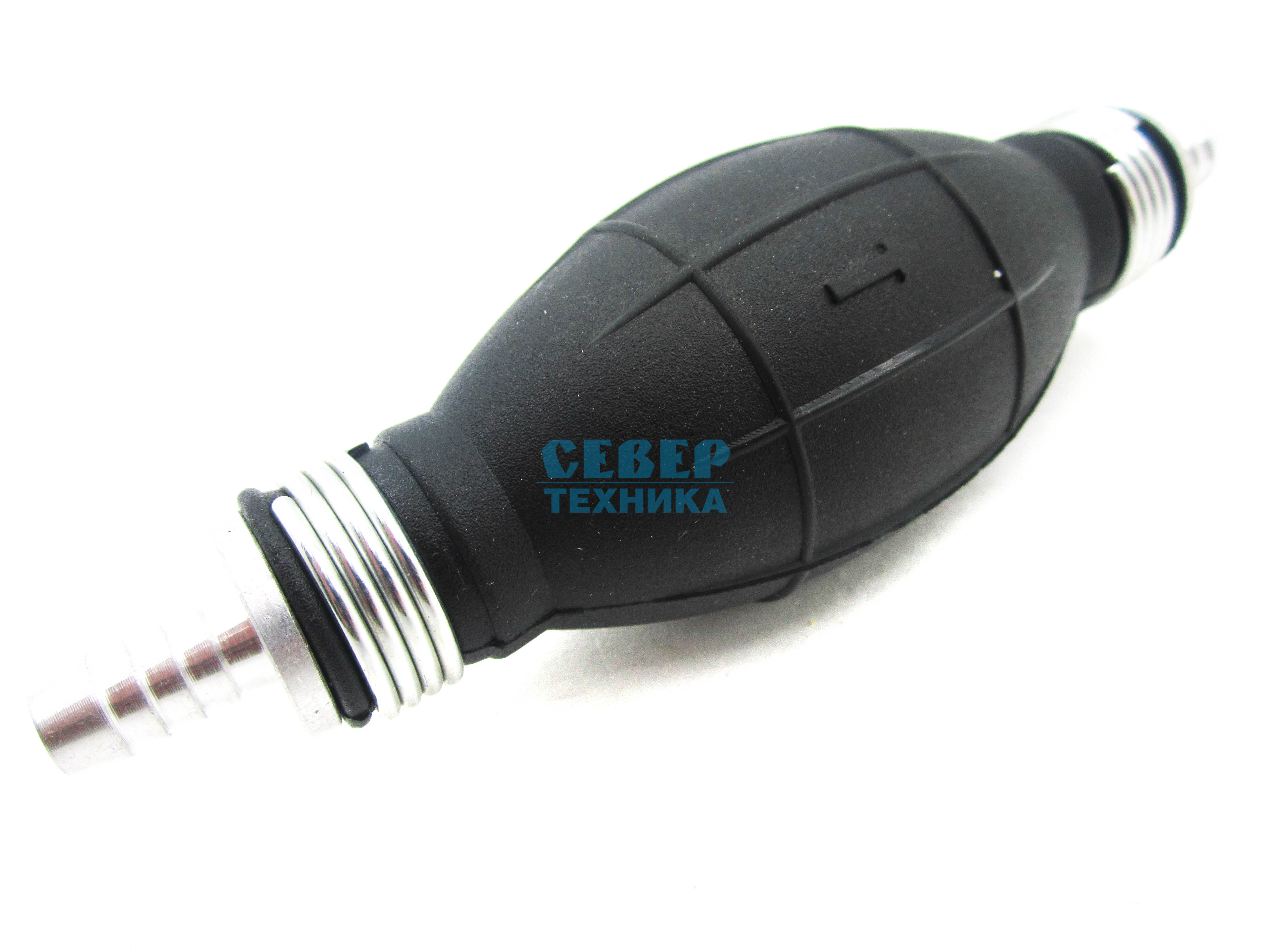 Груша большая резина D8 мм /Буран (черная) 