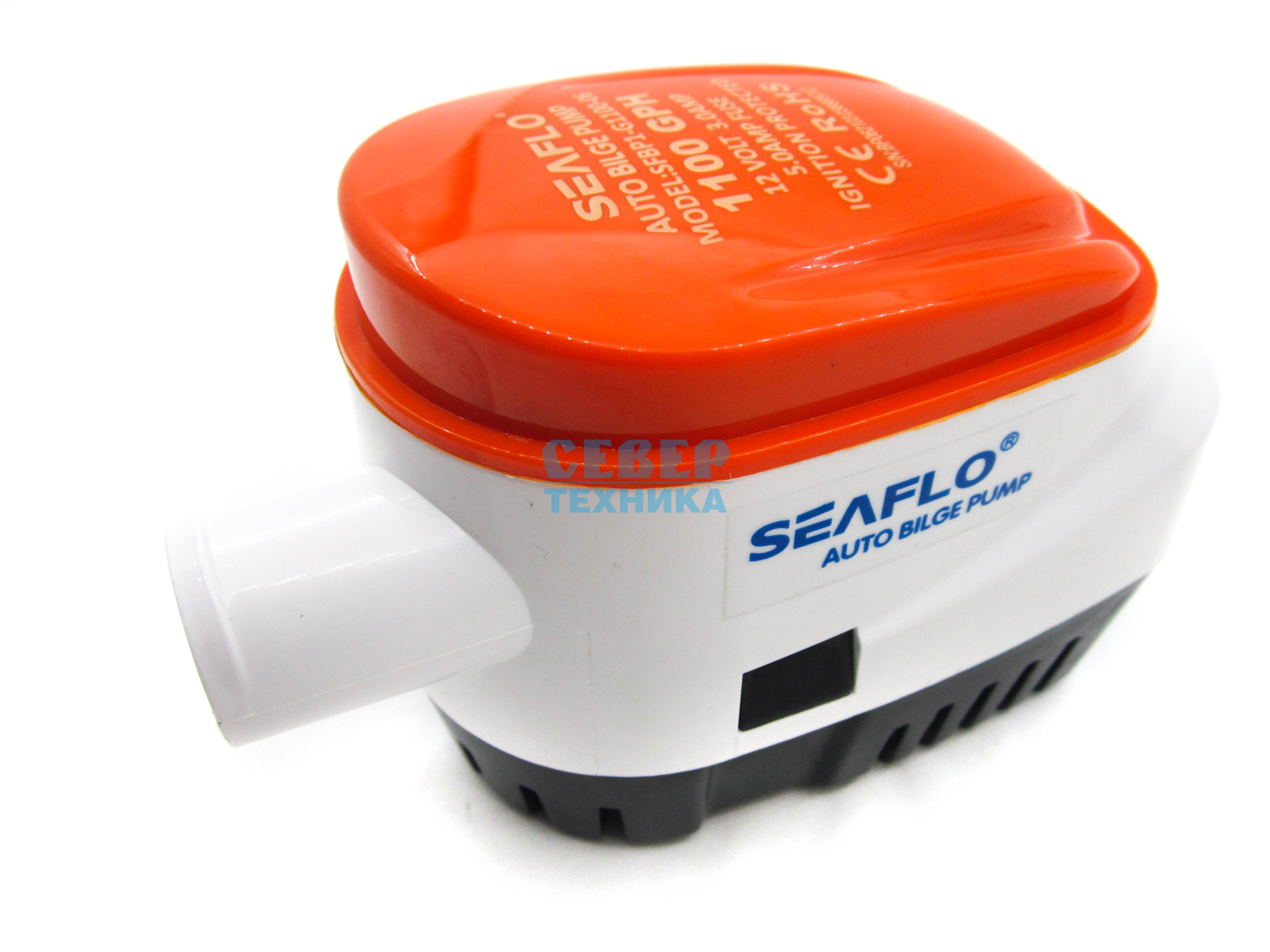 Насос осушительный SeaFlo 12B 1100GPH auto