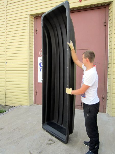 Сани-волокуши 2550 /низкие, с дышлом (ЦентрПласт)