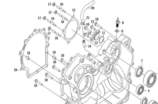 Датчик режимов КП 4х ступенчатый ATV /СМК 500/X6/Z6