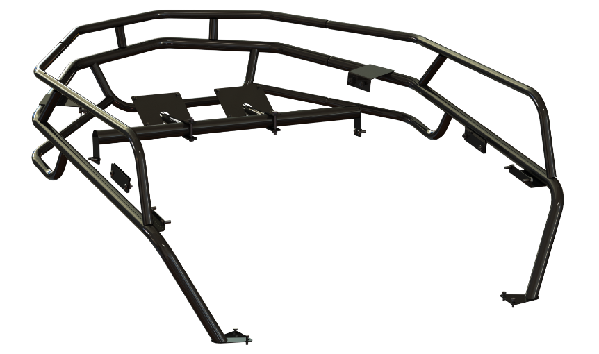 Бампер /Yamaha VK540 III, IV, V  (трехлучевой)