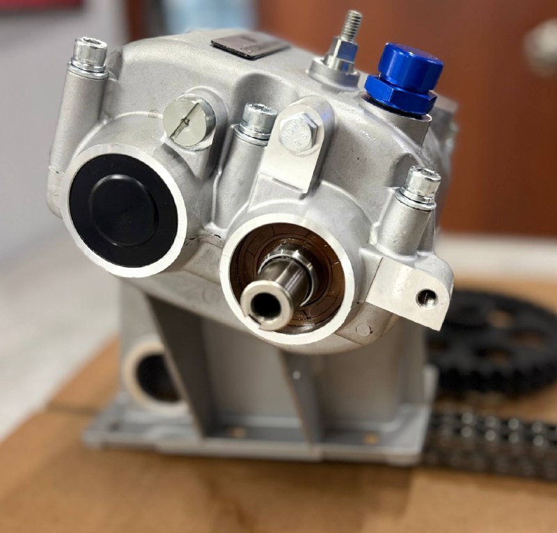 Коробка передач в сб. /Буран (2-х ряд. цепь 40 зуб, 78 зв, 2.67, тяговая) ТЕРРАТРЕК