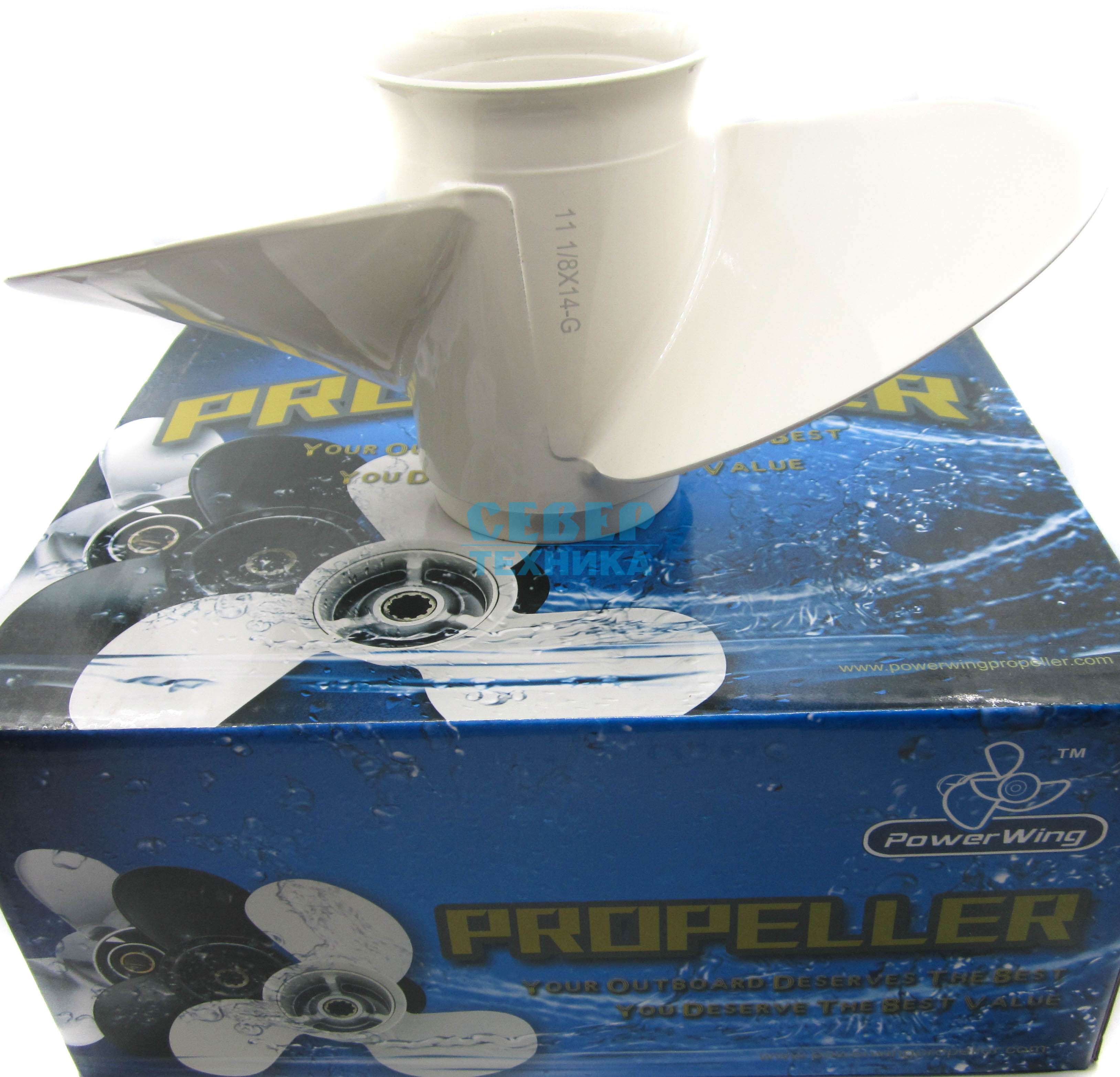 Винт гребной Yamaha 40-60 /шаг 14 /PowerWing