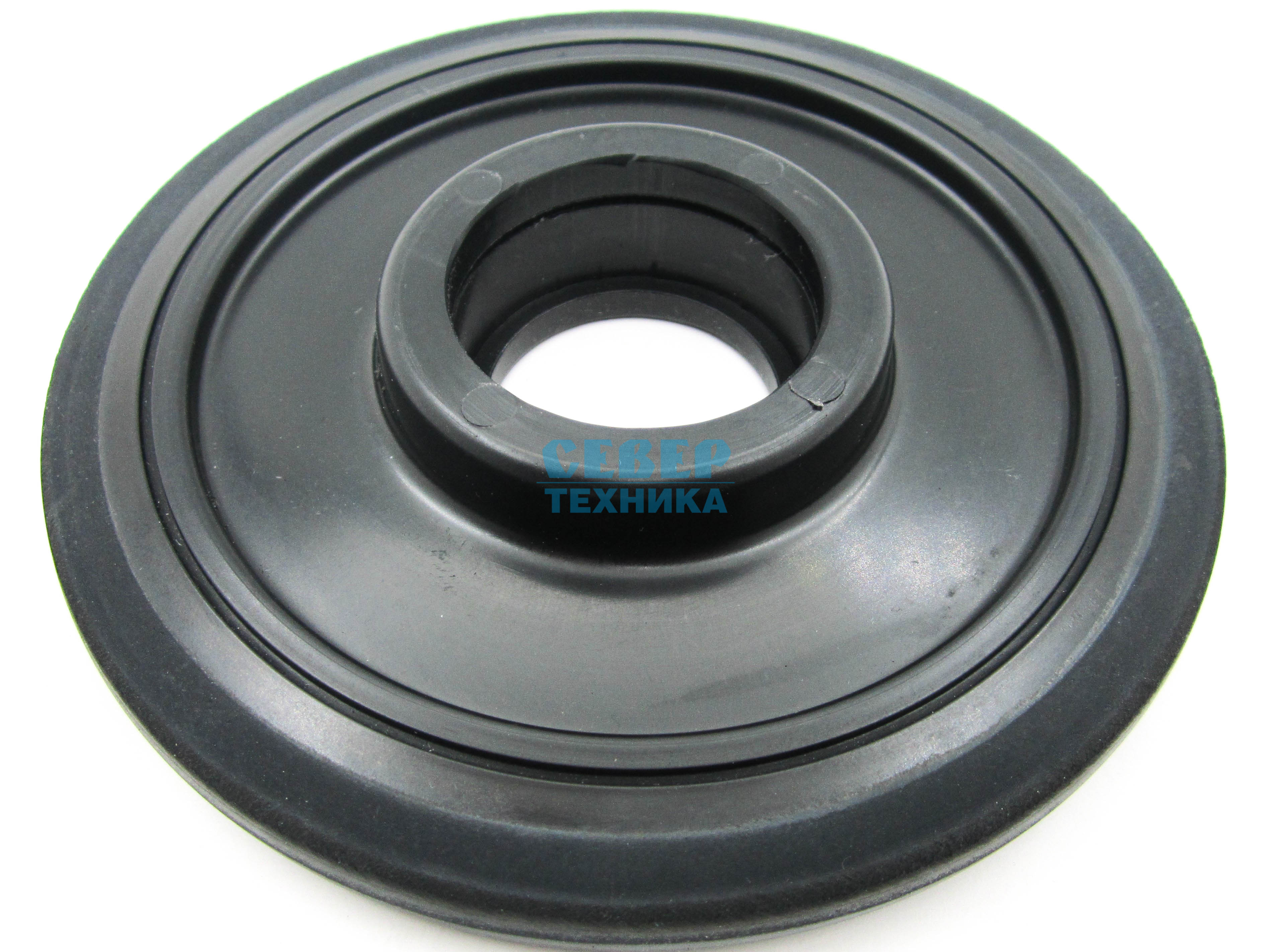 Каток /Тайга (D нар. 165мм, вн. 52мм, большой, поддерж, черн. пласт.) RM