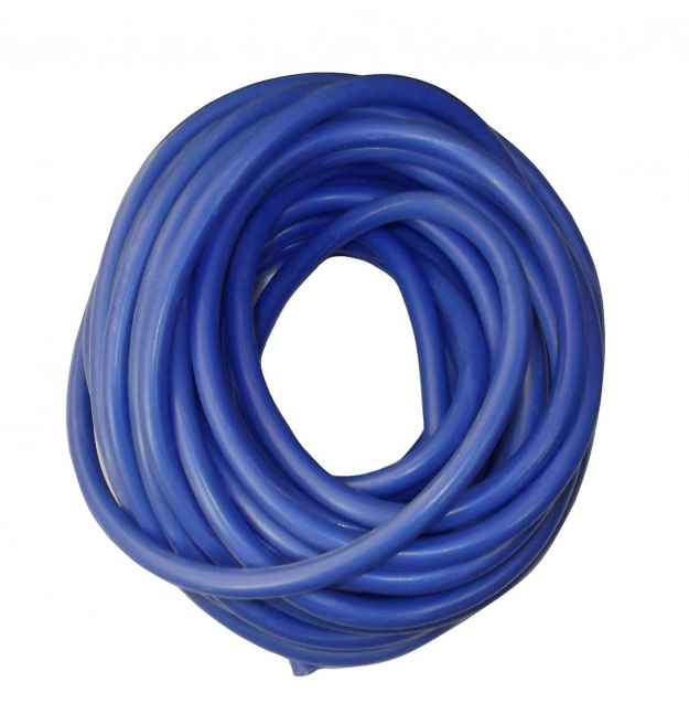 Провод в/в метражом /Буран (синий, силикон, многожил., медь)