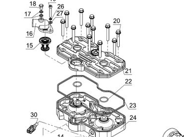 Патрубок (система охлаждения) /Тайга 551 RM
