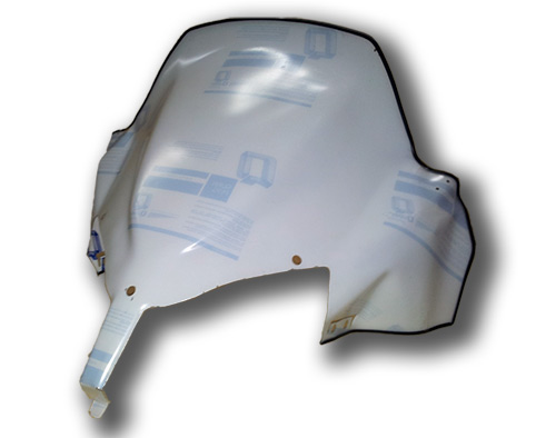 Стекло ветровое /BRP-LYNX (2012 года) нов/обр с носиком