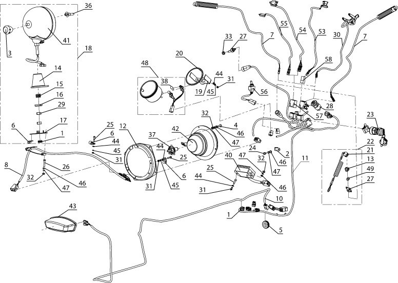 Проводка /Буран Лидер RM