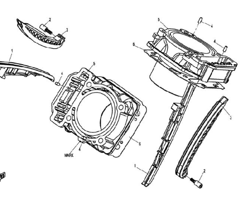 Успокоитель цепи ATV /СМК 800-Х8