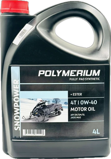 Масло POLYMERIUM SNOWPOWER 0W-40 4Т 4л.