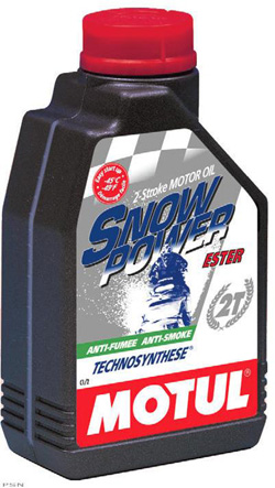 Масло MOTUL Snowpower 2T (п/синтетика) 1л.