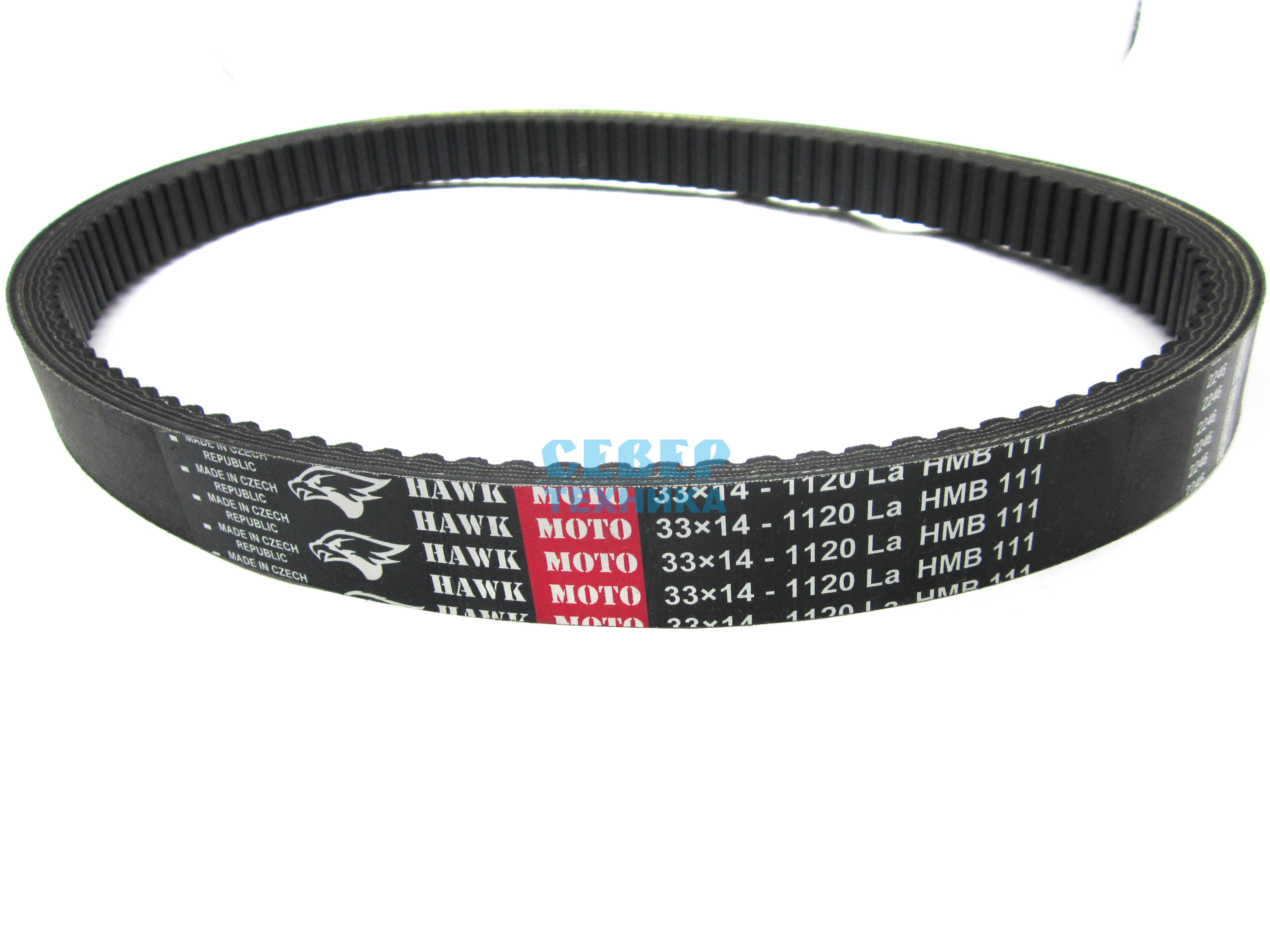 Ремень вариатора HAWK-MOTO /Буран 33х14х1120 Чехия