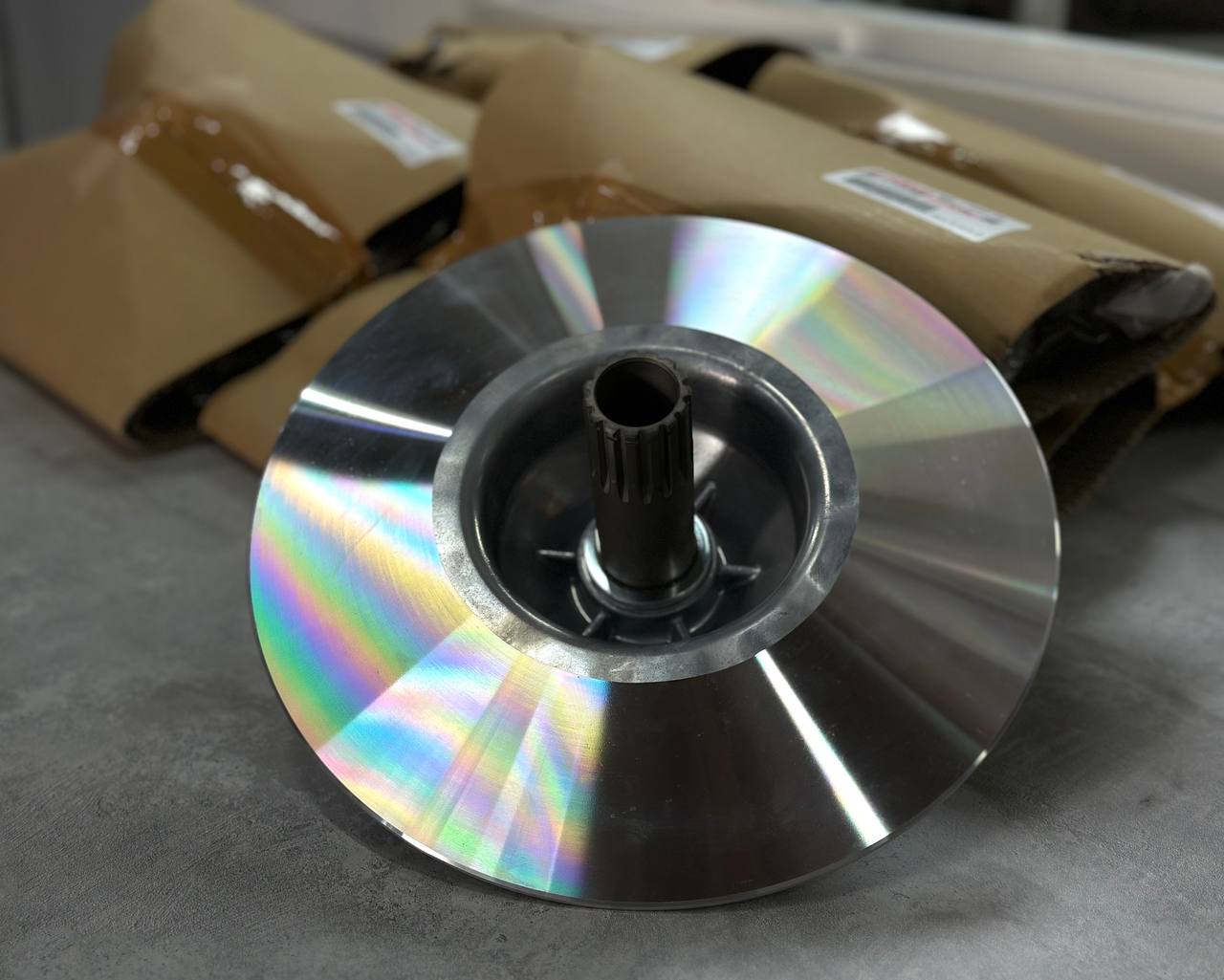 Диск трансмиссии неподвижный /Yamaha VK540, Venture MP ориг.