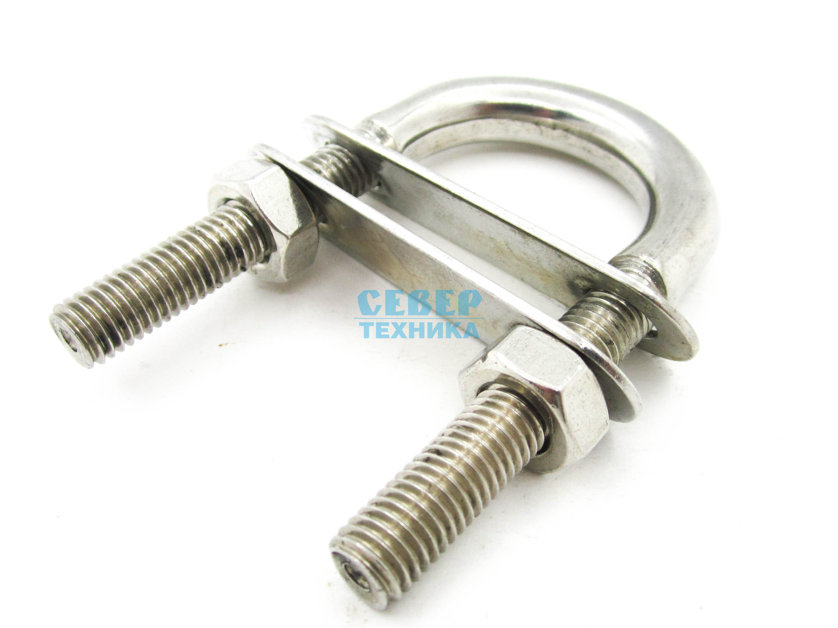 Рым-болт с двойной планкой 10х90 мм