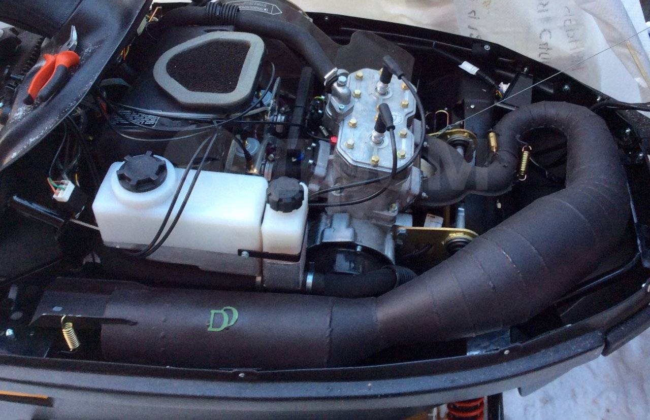 Глушитель DD Тайга Атака (тюнинг, с коллектором)