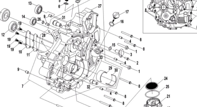 Датчик скорости ATV /СМК X5 H.O