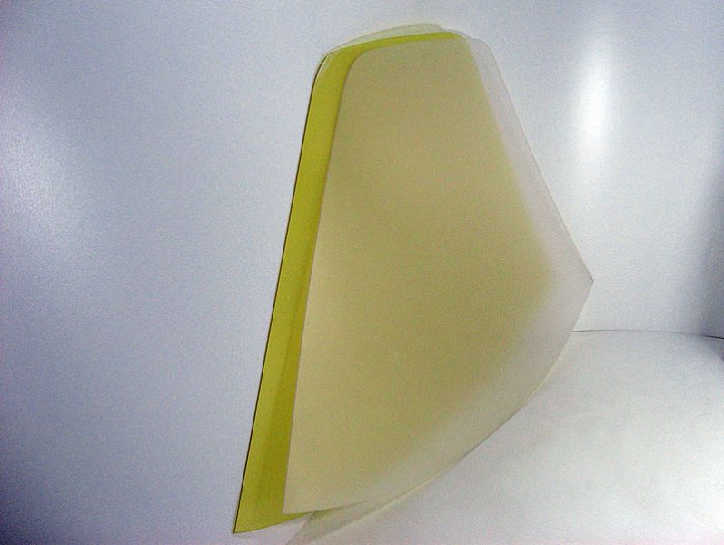 Стекло ветровое /Буран 640А (прямое) (64см)