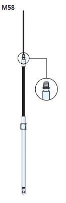 Трос рулевой М58 15" (4572 см) ULTRAFLEX 