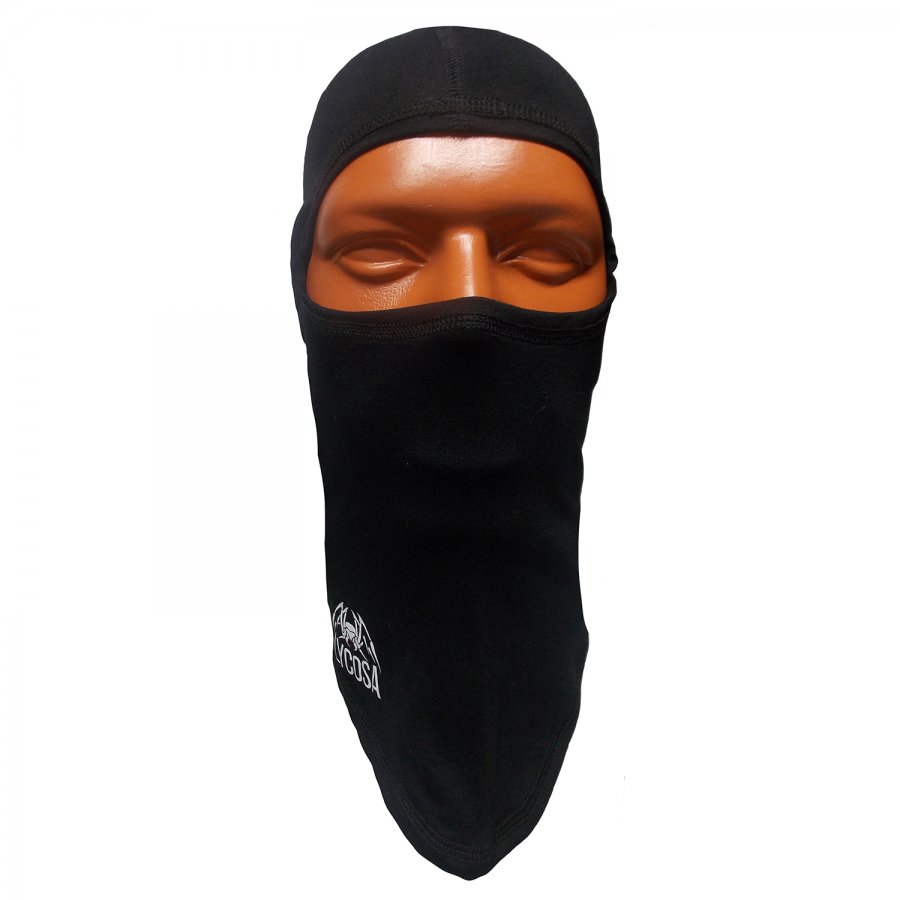 Подшлемник LYCOSA  LIGHT-PLUS VISCOSE BLACK П-005