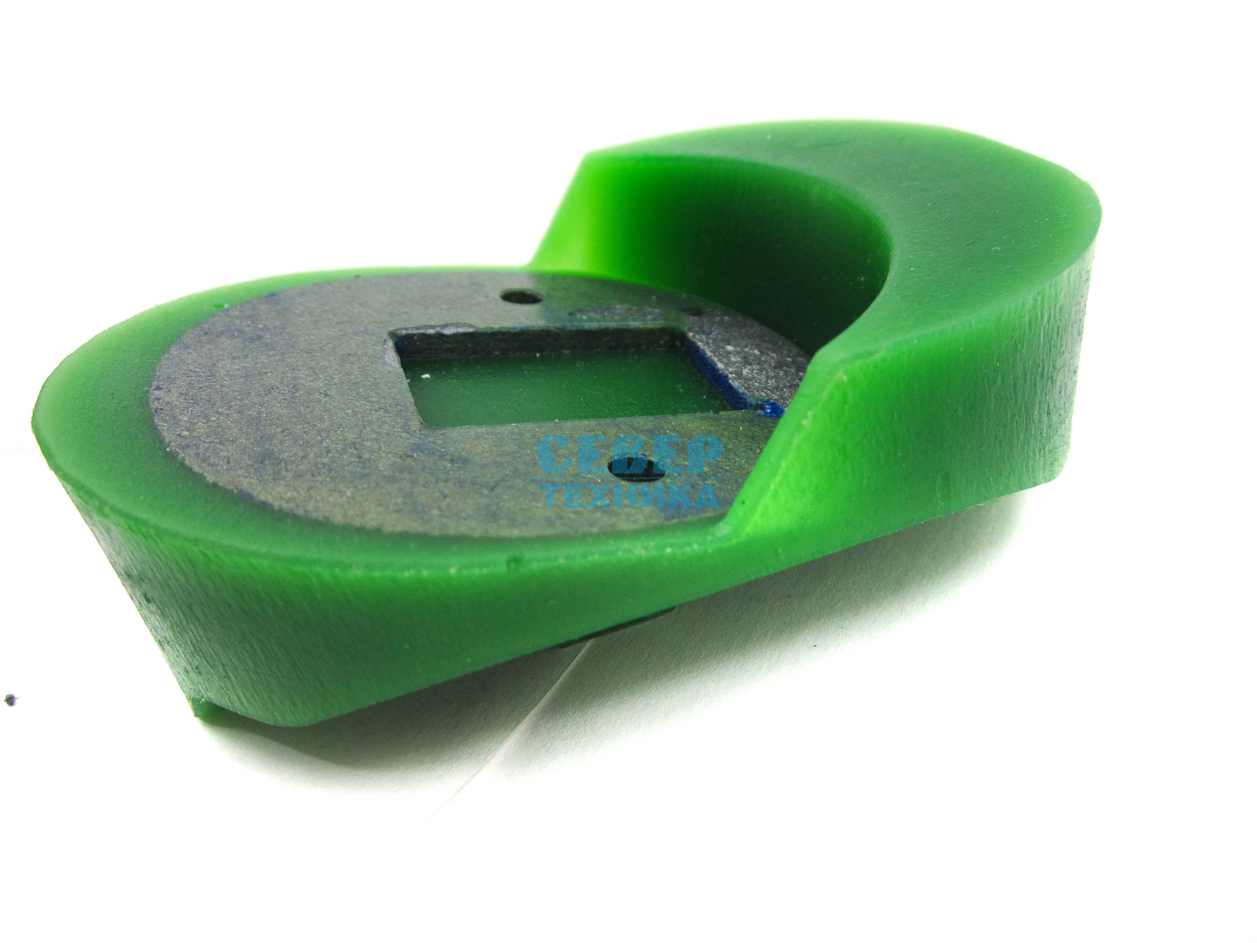 Башмак лыжи пластиковой (буфер) ТАЙГА Полиуретан, зеленый
