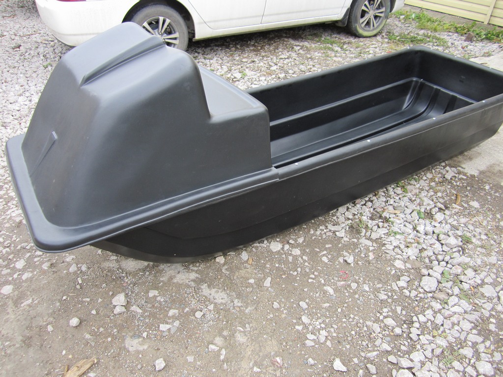 Сани-волокуши 2750 /высокие, с дышлом (ЦентрПласт)