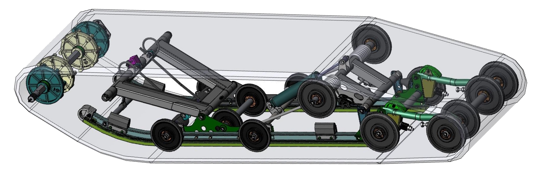 Движитель в сб. /Тайга 600 RM