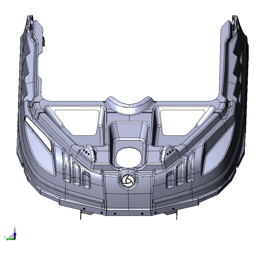 Капот /Буран Лидер (основание капота) RM