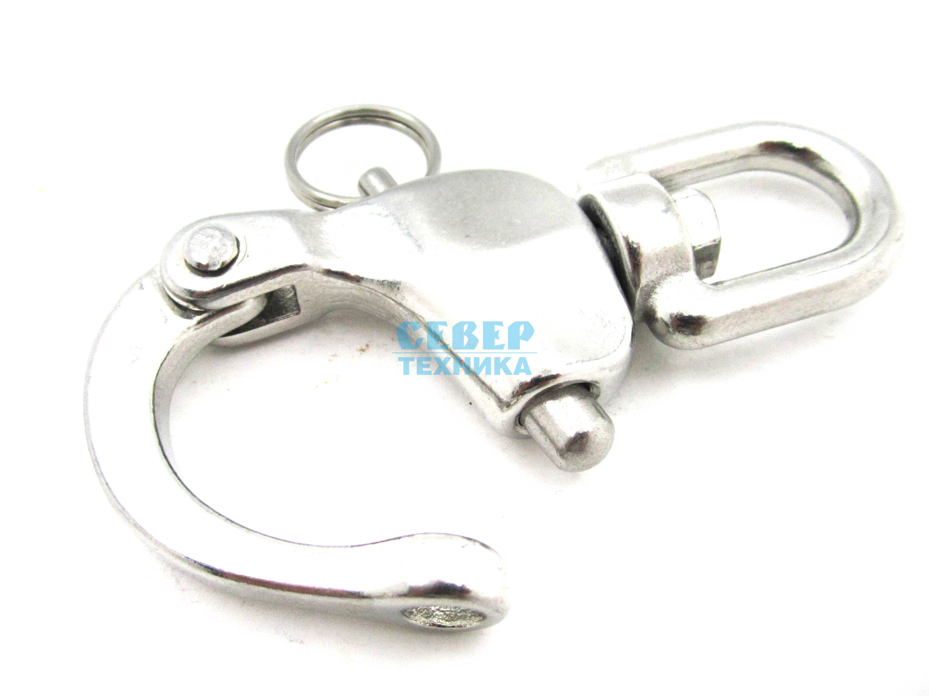 Карабин вертлюжный 12 мм.