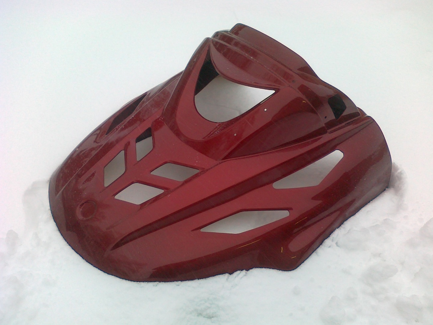 Капот сварной /Тайга Варяг 500,550 (белый-№520, нов/обр, не ориг.)