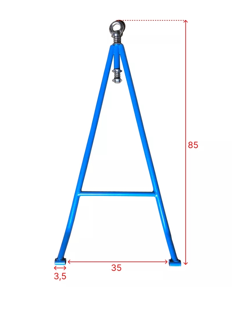 Сани-волокуши 1700 /с отбойником и дышлом (ЦентрПласт)