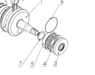 Манжета 30х72х10 к/вала /Буран RM (IVAK)